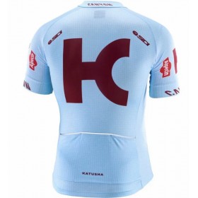 Maglia 2019 Team Katusha Alpecin N001 Manica Corta